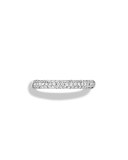 Petite Pave Ring with Diamonds, Size 7