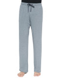 Basel Jersey Lounge Pants, Gray 