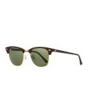 Clubmaster® Monochromatic Sunglasses, Dark Brown