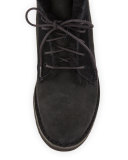 Quincy Shearling Fur Combat Boot