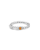 Men's Modern Chain Medium Tiger Eye Bracelet, Light Brown