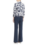 Bellene Floral-Print Zip Jacket 