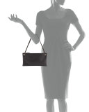 Happy Hour 10 Leather Pouch Shoulder Bag, Black