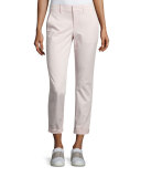 Twill Boyfriend Trousers