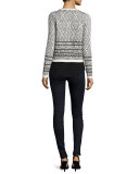 Alicia Racerback Pocket Tank, Caviar