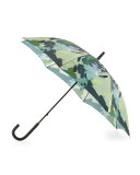 Original Botanical-Print Walker Bubble Umbrella, Botanical
