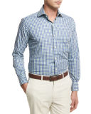 Yachting Gingham Sport Shirt
