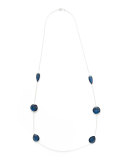 925 Rock Candy Wonderland Large Station Necklace in Midnight, 42"