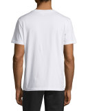 Multipattern Logo-Print T-Shirt, Optic White