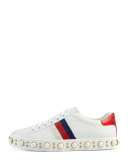 Flat New Ace Sneaker, White