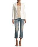 Charlotte Mid-Rise Boyfriend Jeans, Al Rosace