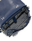 PS1 Medium Satchel Bag, Navy
