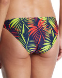 St. Lucia Palm-Print Swim Bottom
