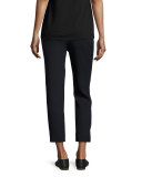 Single-Pleat Peg Pants