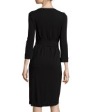 New Julian Two Matte Jersey Wrap Dress