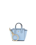 mini hayden key fob, sky blue