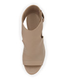 Addie Open-Toe Buckle-Back Sandal