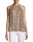 Bradie Printed Sleeveless Top