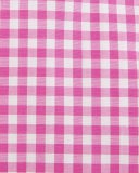 Contemporary-Fit Gingham Dress Shirt, Raspberry/White