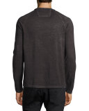 Long-Sleeve Raglan Crewneck T-Shirt