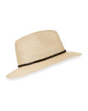 Lillian Natural Textured Hemp Hat