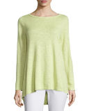 Long-Sleeve Organic Slub Top 