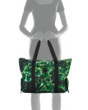 Some Kale Structured Gym Tote Bag, Green