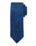 Peony Silk Tie, Royal