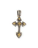18K Petite Cross Enhancer