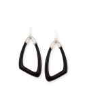 Asymmetric Lucite Drop Earrings
