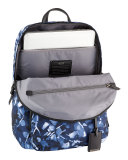 Voyageur Indigo Floral Halle Backpack