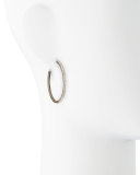 New World Scalloped-Edge Hoop Earrings