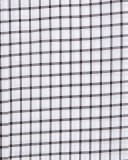 Windowpane-Pattern Silk Dress Shirt, Black/White