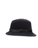 Ingrid Baby Cashmere® Felt Fedora Hat, Black
