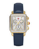 18mm Patent Strap, Navy