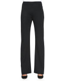 Casey Boot-Cut Pants, Black, Plus Size