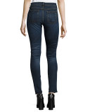 Mid-Rise Distressed Skinny Jeans, Vashon