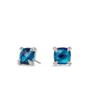 9mm Châtelaine Hampton Blue Topaz Stud Earrings