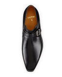 Arca Boucle Monk Shoe, Black