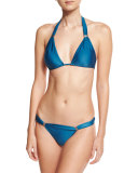 Bia Solid Swim Top, Blue (Available in Extended Cup Size) 