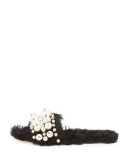 Modifica Struttura Pearly Slide Sandal, Black