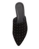 Aderes Mini Stud Mule, Black