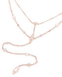 Krista Statement Necklace in Rose Gold Plate