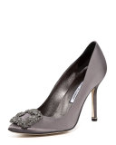 Hangisi 105mm Satin Pump, Silver