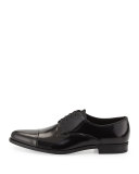 Spazzolato Cap-Toe Oxford
