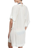 Michele V-Neck Tunic Coverup