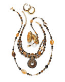 Multi-Strand Pendant Necklace, Multi