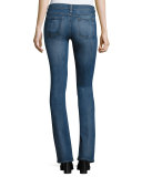 Mid-Rise Boot-Cut Jeans, Elma