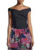 Off-the-Shoulder Ruched Top