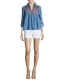 Classic Cady Shorts, White